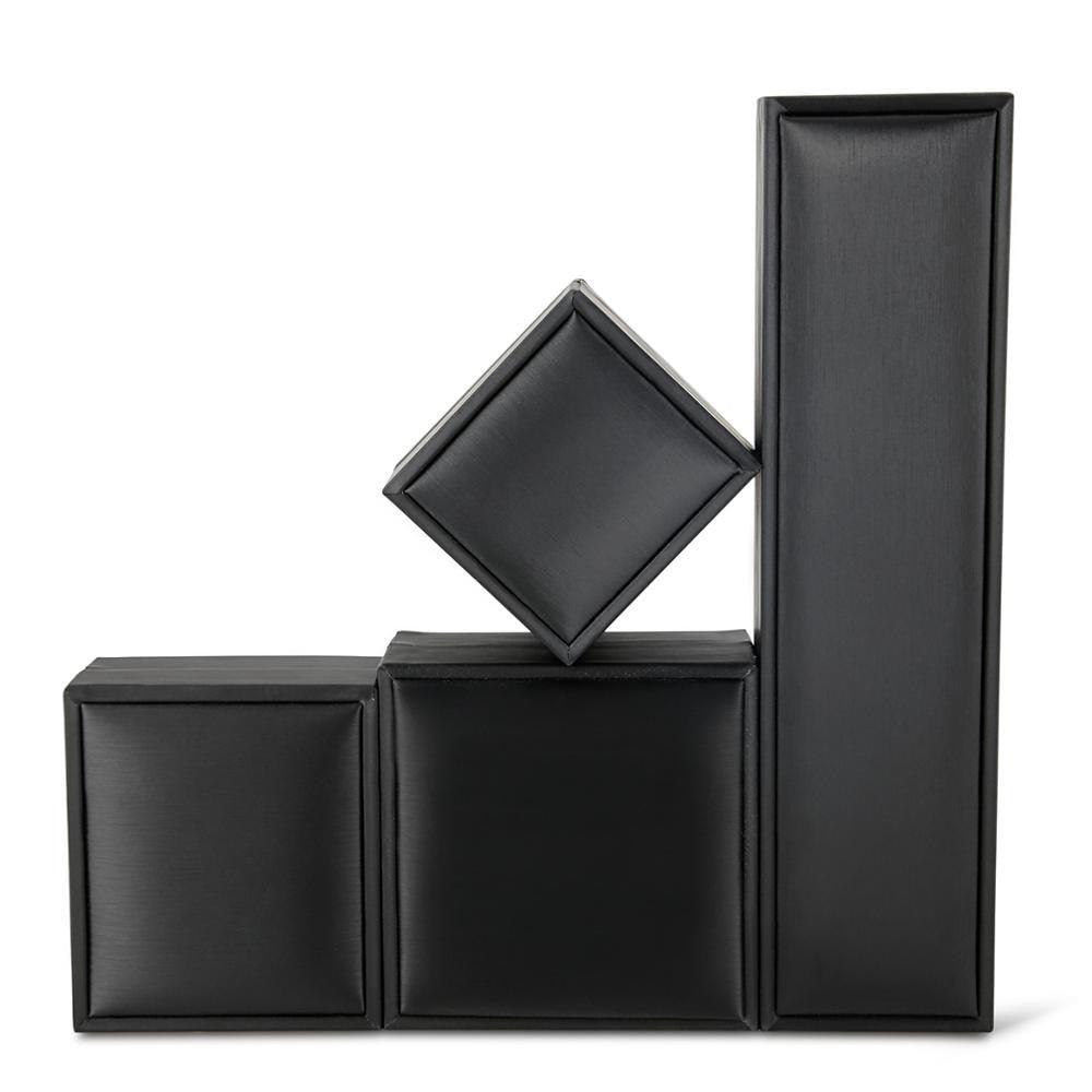 Kalen Personalized Brushed Leather Jewelry Box Ring Pendant Bracelet Box Necklace Box Gift Box.