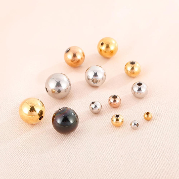 10pcs/lot 3/5/10/12mm Sets Round Stainless Steel Rivets Punk Rivets Studs Spikes Decor Fit For Belts Bags Shoes Garments DIY.