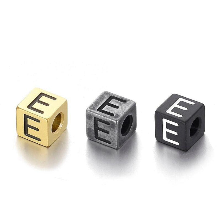 1pcs/lot Letters Charm Stainless Steel A-Z Letter Gold Charms Alphabet Charm Pendants for Bracelet Necklace Crafts Making.