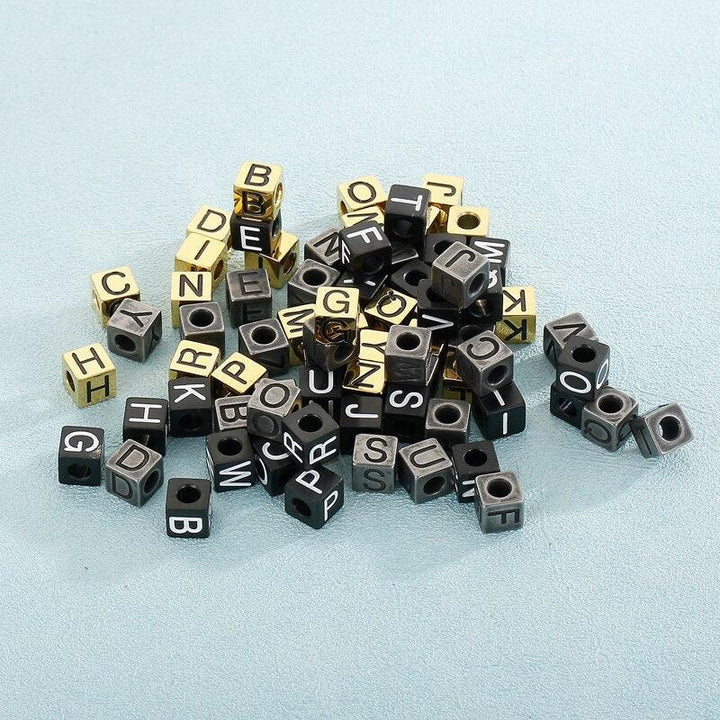 1pcs/lot Letters Charm Stainless Steel A-Z Letter Gold Charms Alphabet Charm Pendants for Bracelet Necklace Crafts Making.