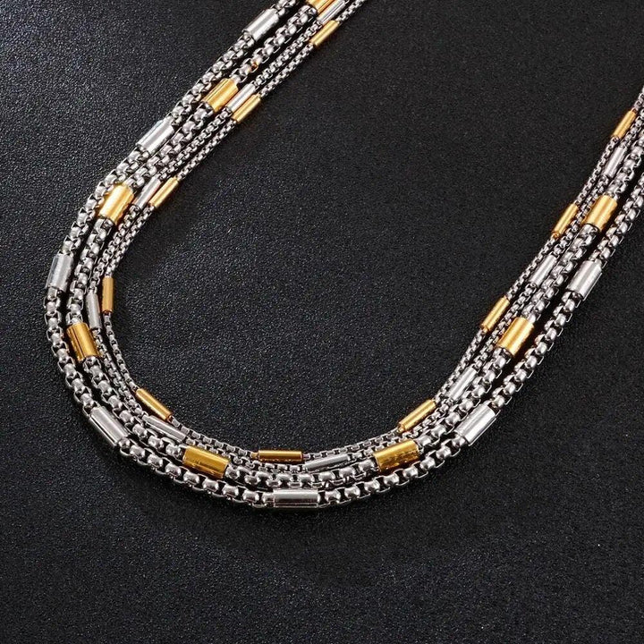 2.5/5mm Ferrero Rounded Box Chain Link Necklace - kalen