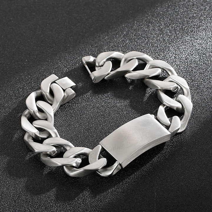 Kalen 20mm Exquisite O-chain Cuban Viking Male Stainless Steel Bracelet Heavy Jewelry.