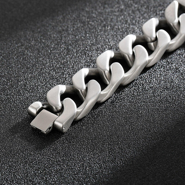 Kalen 20mm Exquisite O-chain Cuban Viking Male Stainless Steel Bracelet Heavy Jewelry.