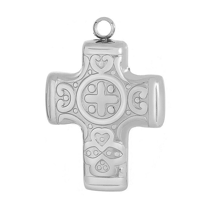 2pcs/Lot 24*24mm Cross Charm Metal Fashion Charms Connectors for Bracelets DIY Jewelry Making Religious Cross Charm.