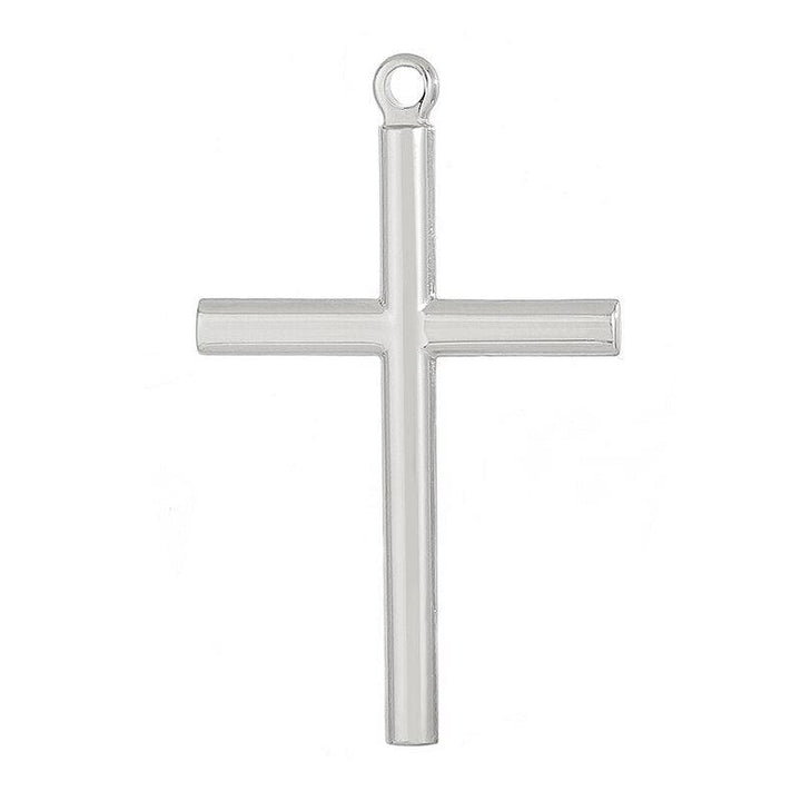 2pcs/Lot Stainless Steel 8 Styles Cross Charms Pendant Religious Jewelry Making DIY Charms Handmade Crafts.