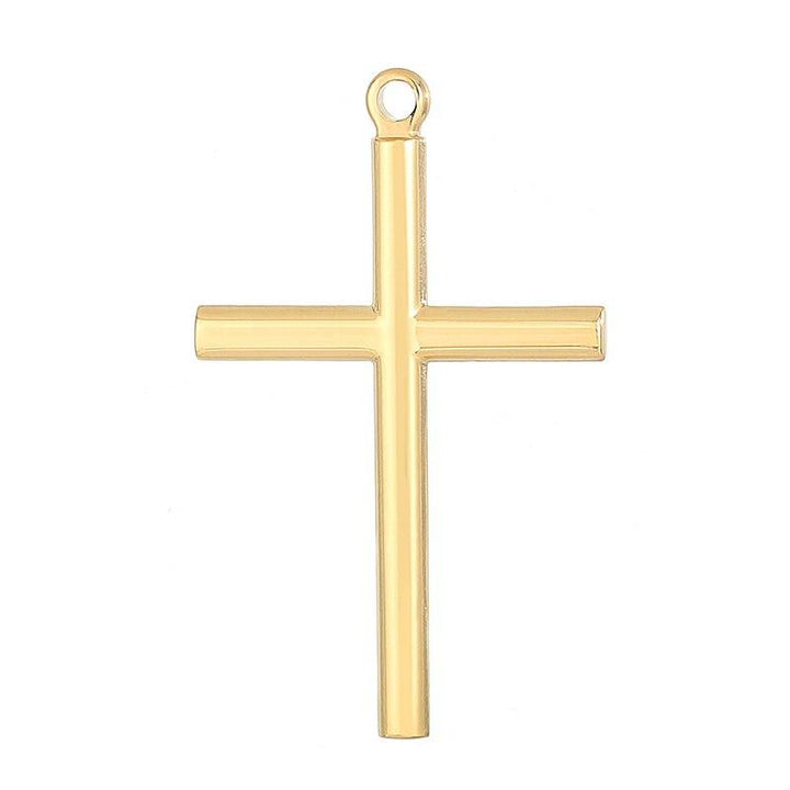 2pcs/Lot Stainless Steel 8 Styles Cross Charms Pendant Religious Jewelry Making DIY Charms Handmade Crafts.