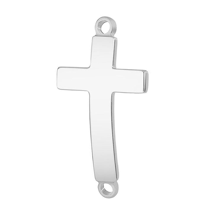 2pcs/Lot Stainless Steel 8 Styles Cross Charms Pendant Religious Jewelry Making DIY Charms Handmade Crafts.