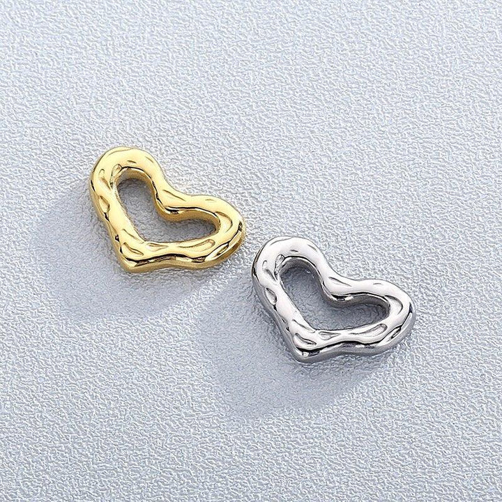 2pcs/Lot Vintage Metal Heart Sun Charms Coffee Beans DIY Bracelet Pendant Neacklace Accessories For Jewelry Making Findings.