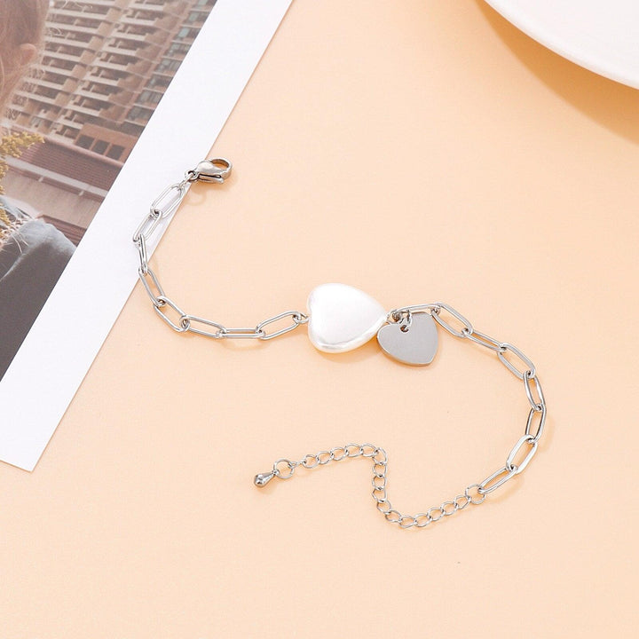 KALEN Baroque Bracelet Vintage Pearl Necklace  New Bow Sweater Chain Simple Jewelry Charm Bracelets for Women.