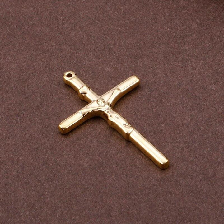 5Pcs Metal Religion Jesus Cruz Connectors DIY Jewelry Findings.