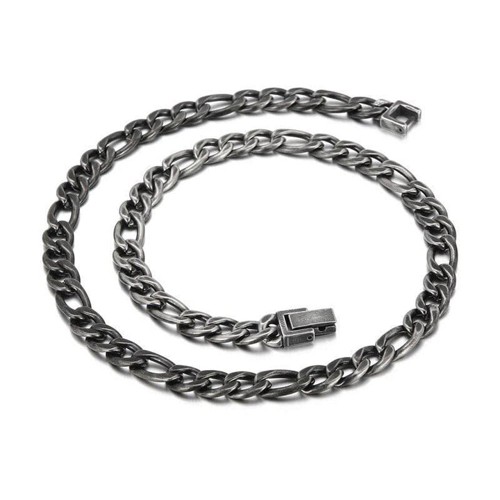 KALEN Vintage Necklace Men Stainless Steel Fashion Ckoker Long Chain Neck Jewelry Multi-Styles.