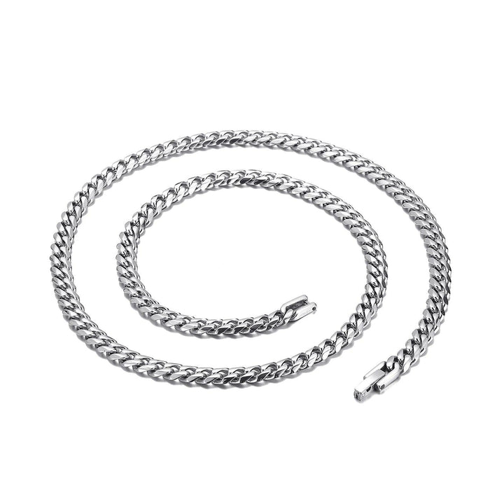 6mm Cuban Chain Necklace - kalen