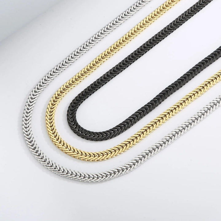 6mm Foxtail Link Chain Necklace - kalen