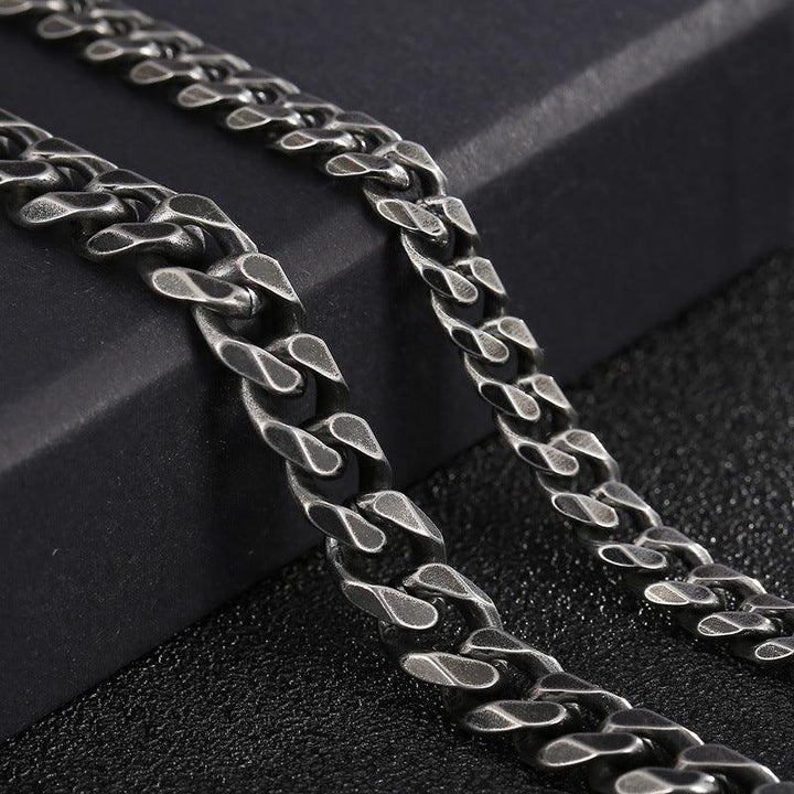 7/9mm Polished Miami 6-Side Cut Curb Cuban Chain Bracelet with Lobster Clap - kalen