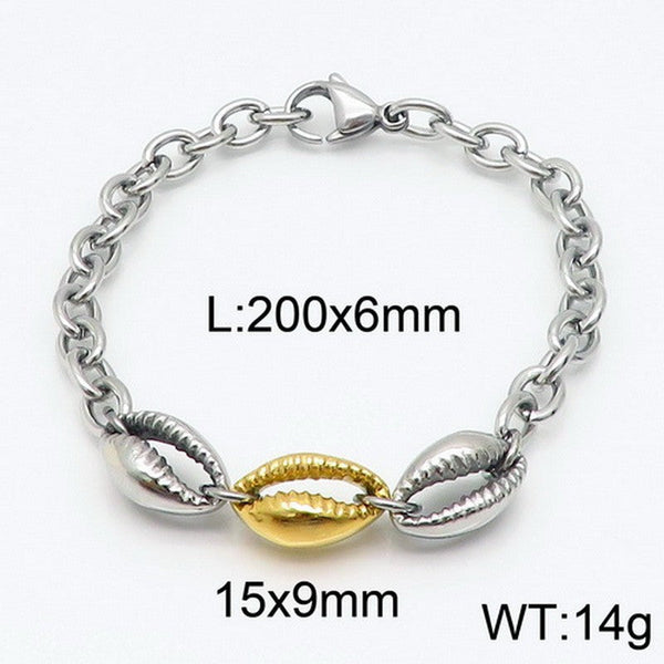 Kalen Stainless Steel Infinite Charm Chain Bracelet Wholesale for Women