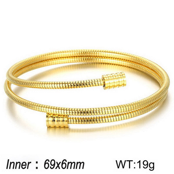 Kalen Stainless Steel Nail Bracelet Bangle Wholesale for Women