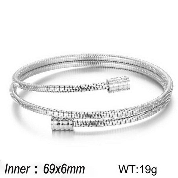 Kalen Stainless Steel Nail Bracelet Bangle Wholesale for Women