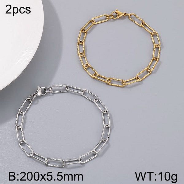 Kalen 5.5mm Cable Chain Bracelet Wholesale for Women