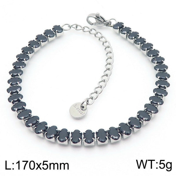 Kalen 5mm Zircon Tenis Chain Bracelet Wholesale for Women