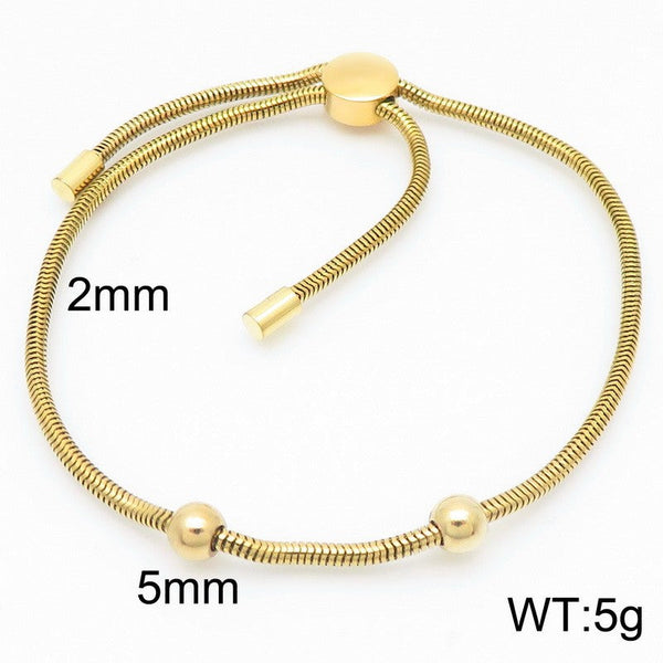 Kalen 2mm Snake Chain Bracelet for Women Wholesale