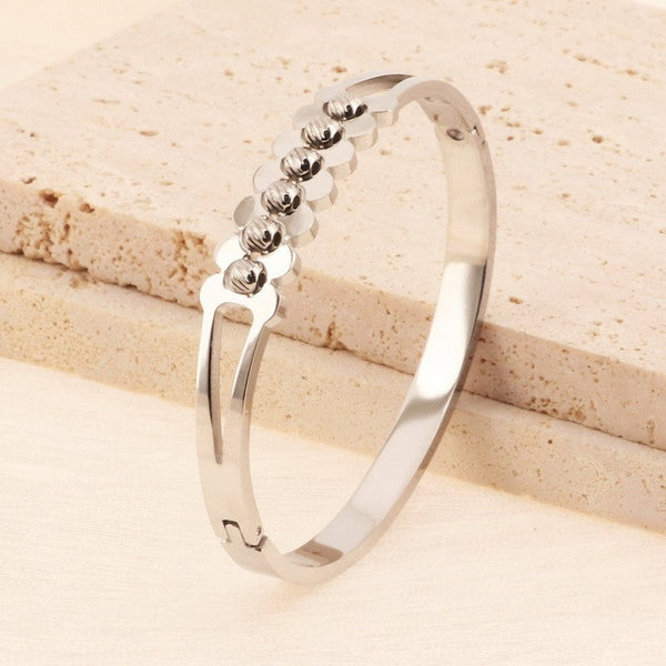 Kalen Stainless Steel Bangle Bracelet for Women