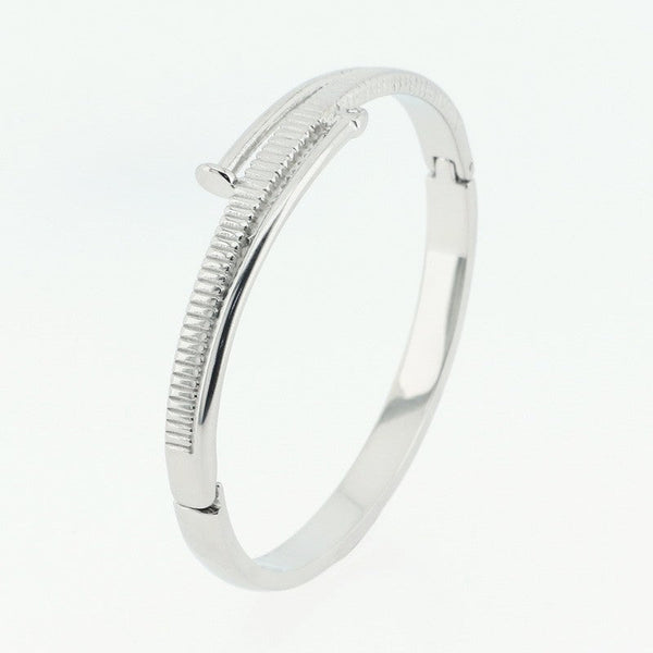 Kalen Stainless Steel Nail Bracelet Bangle for Women