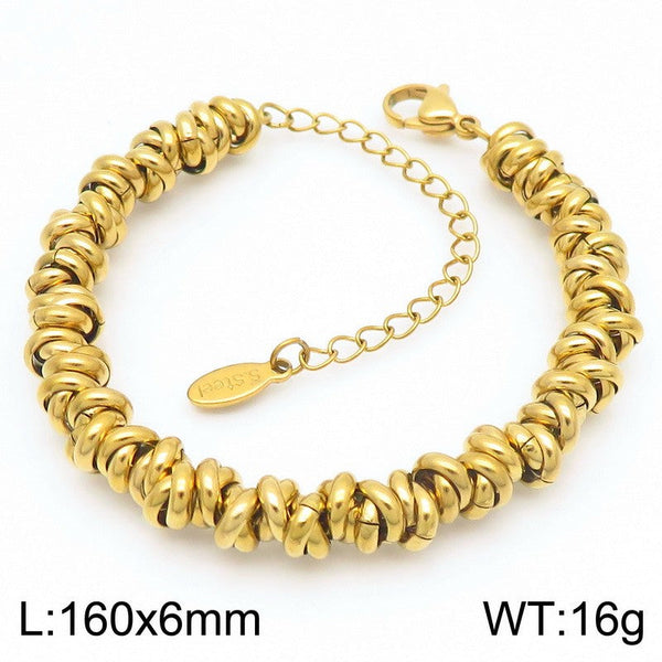 Kalen Stainless Steel Chain Bracelet for Women