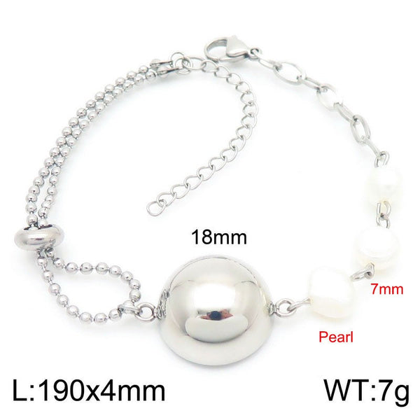 Kalen Pearl Ball Charm Bracelet for Women
