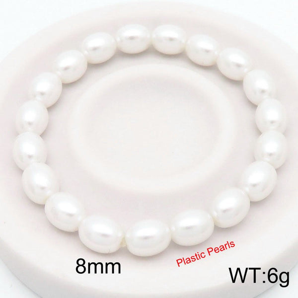Kalen 8mm Pearl Chain Bracelet for Women