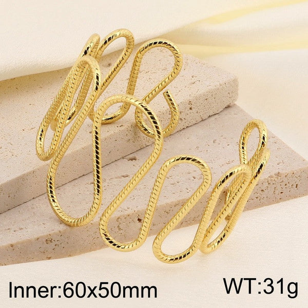 Kalen Open Cuff Bangles Bracelet for Women Wholesale