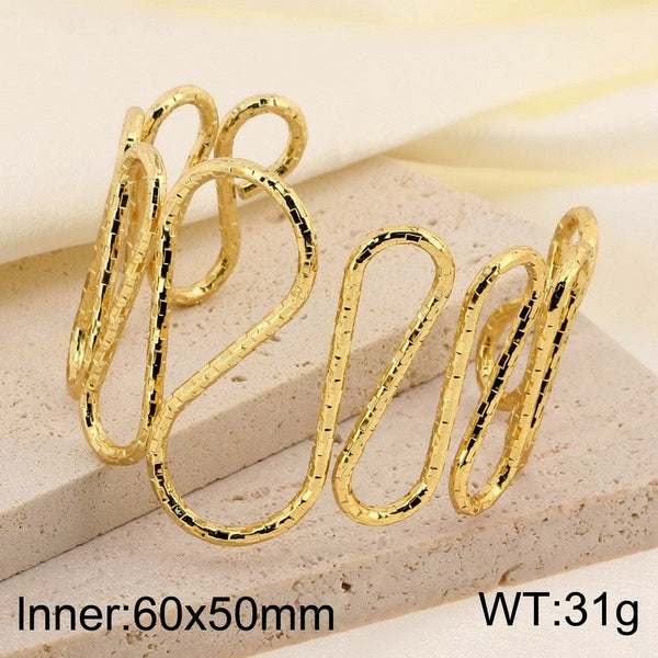 Kalen Open Cuff Bangles Bracelet for Women Wholesale