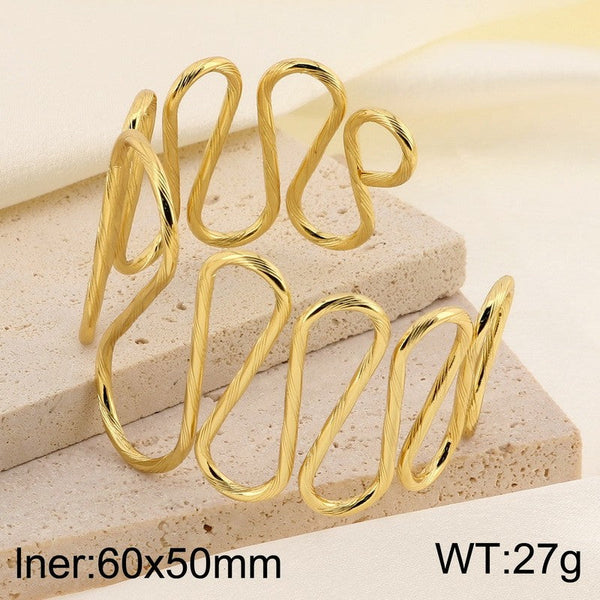 Kalen Open Cuff Bangles Bracelet for Women Wholesale