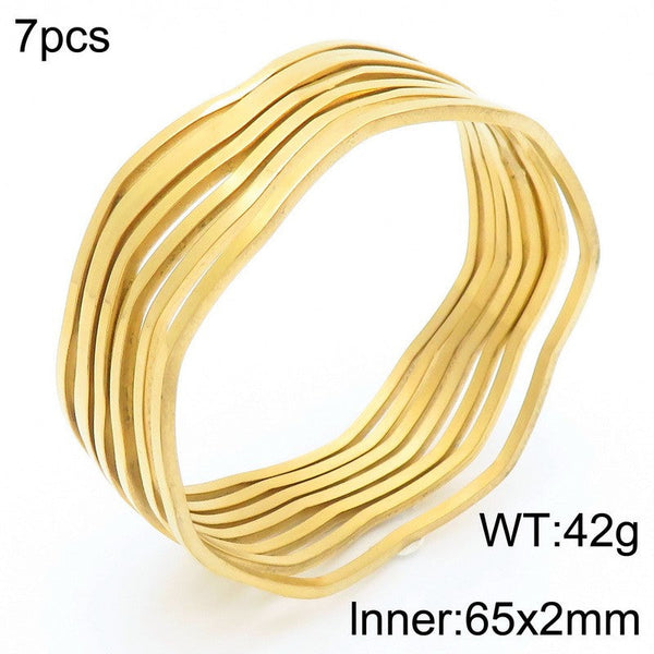 Kalen 7 Set Of Bangle Stacking Bangle for Women