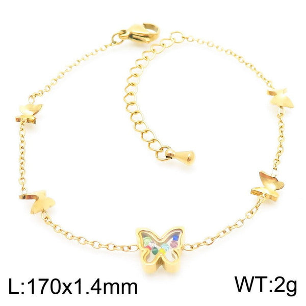 Kalen Butterfly Chain Bracelet for Women Wholesale