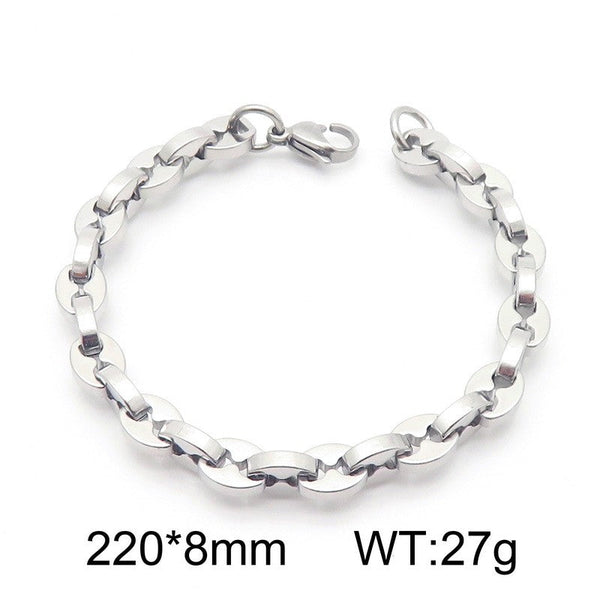 Kalen Coffee Beans Link Chain Bracelet Wholesale