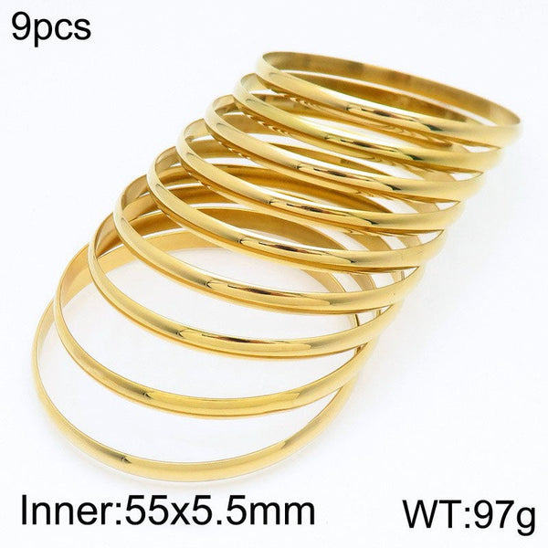 Kalen 7 Set Of Bangle Stacking Bangle