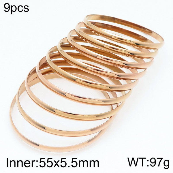 Kalen 7 Set Of Bangle Stacking Bangle