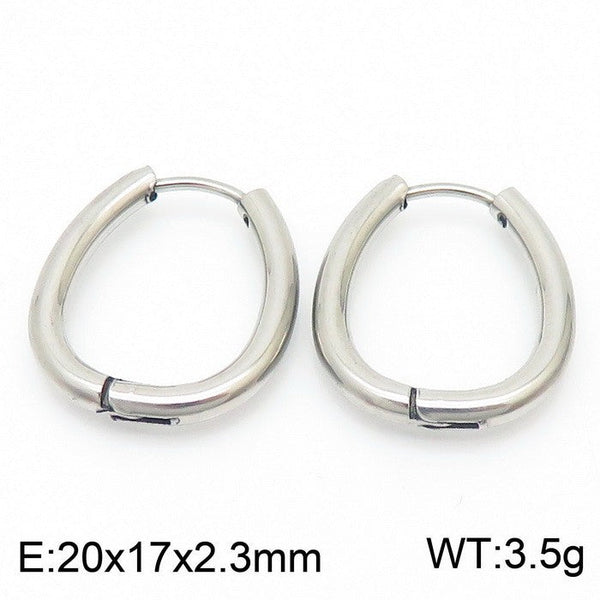 Kalen Stainless Steel Hoop Earrings for Women Wholesale