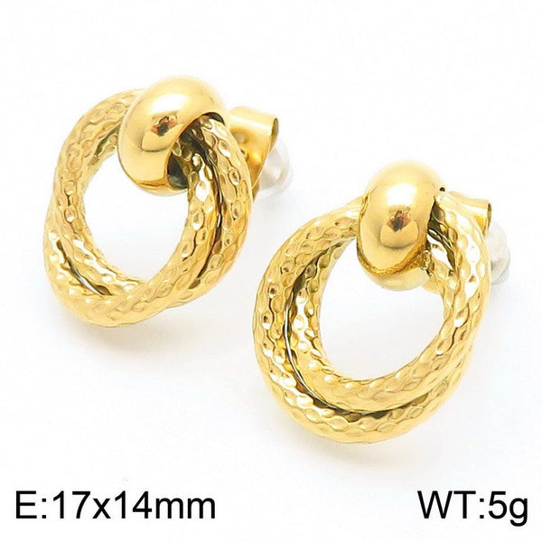 Kalen Stainless Steel Stud Earrings Wholesale for Women