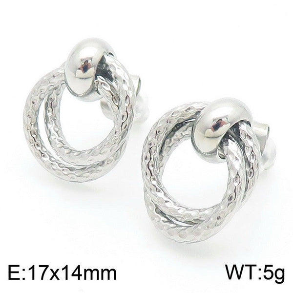 Kalen Stainless Steel Stud Earrings Wholesale for Women