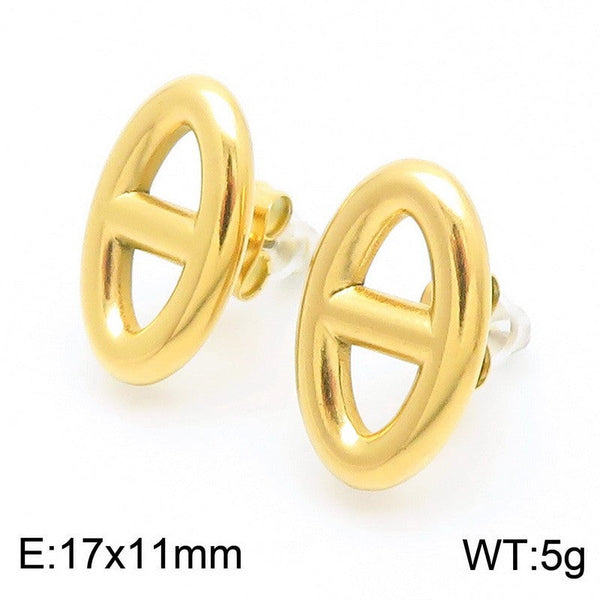 Kalen Stainless Steel Stud Earrings Wholesale for Women