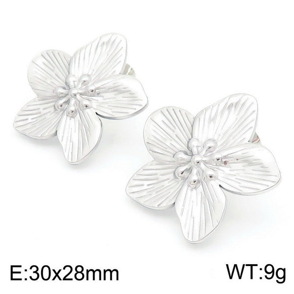 Kalen Flower Stud Earrings Wholesale for Women