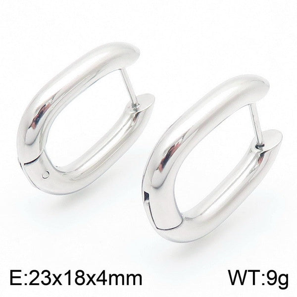 Kalen Stainless Steel Hoop Earrings for Women Wholesale