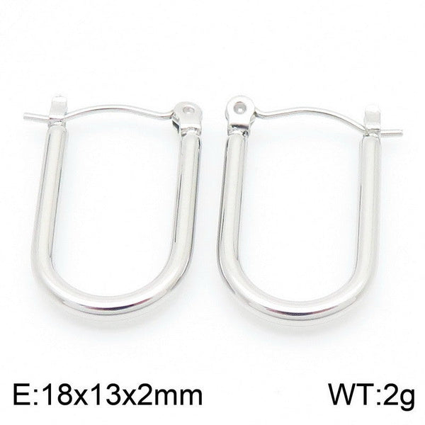 Kalen Stainless Steel Hoop Earrings for Women Wholesale