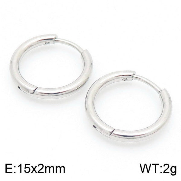 Kalen Stainless Steel Hoop Earrings for Women Wholesale