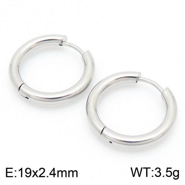 Kalen Stainless Steel Hoop Earrings for Women Wholesale