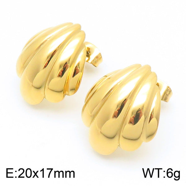 Kalen Post Chunky Stud Earrings for Women Wholesale