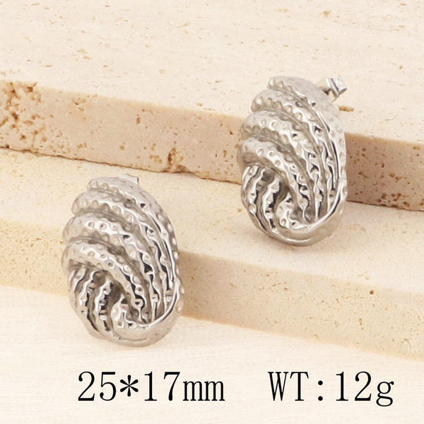 Kalen Post Chunky Stud Earrings for Women Wholesale