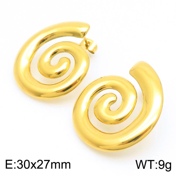 Kalen Coils Post Stud Earrings for Women Wholesale
