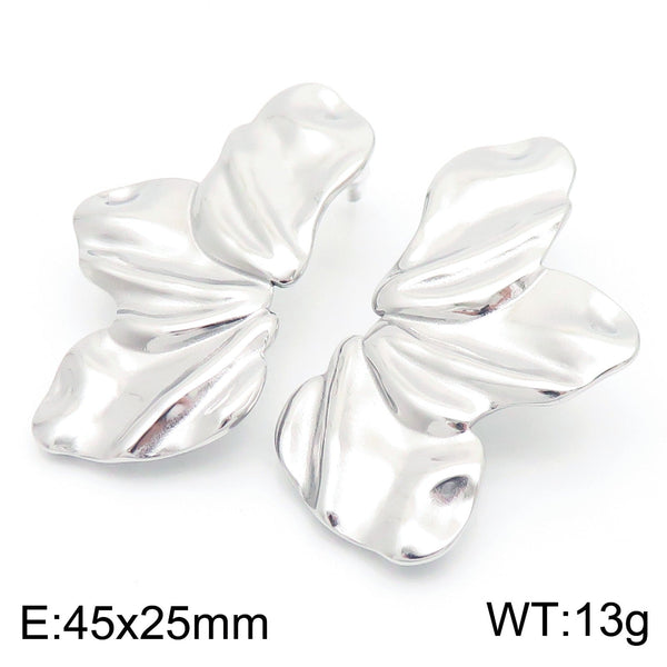 Kalen Leaf Stud Earrings for Women Wholesale